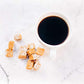 Barnies English Salted Toffee Ground Coffee with Caramel, Molasses and Salted Creamy Butter Flavors, Medium Roasted Arabica Cof