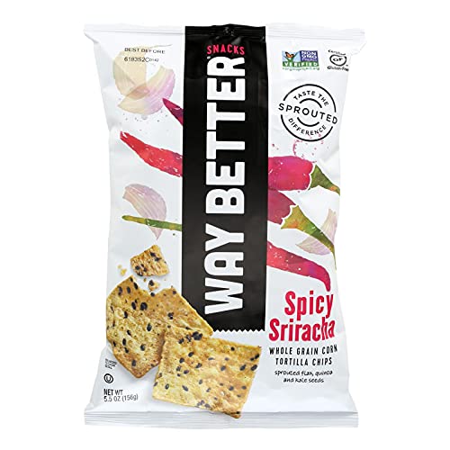 Way Better Sriracha Tort Chips 5.5 Oz - 12 Pk