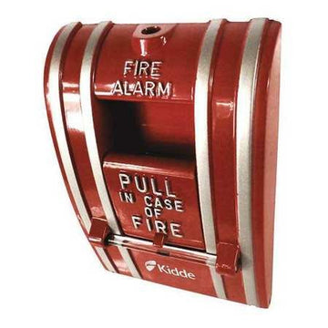 Fire Alarm Pull Station, Red, 2-15/32'' D