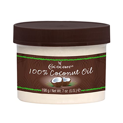 Cococare 100% Coconut Oil 7 Ounce Jar (207ml) (6 Pack)