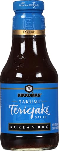 Kikkoman Takumi Teriyaki Sauce, Korean Bbq, 21 Oz