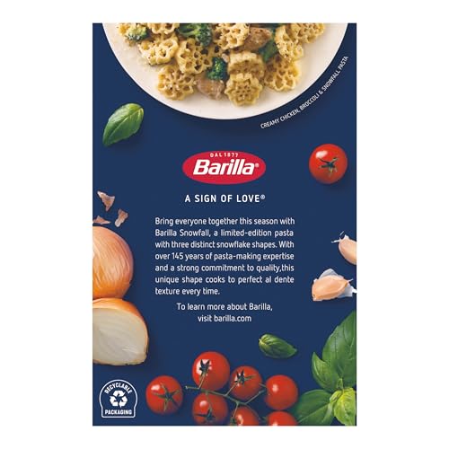 BARILLA Limited Edition Snowfall Pasta  12 oz. Box