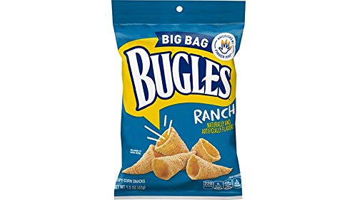 Bugles Corn Snacks, Ranch, 1.5 Oz (Pack of 36)
