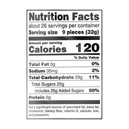 SOUR PATCH KIDS Watermelon Soft & Chewy Candy, Family Size, Bulk Candy, 1.8 lb (Pack of 2)