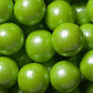 Bayside Candy 1'' Large Gumballs - Colored Gumball Collection - Gumball Machine - Shimmer Lime Green/Pearl Green Gumballs 1'' La