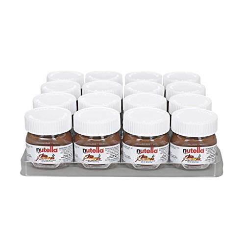 Nutella Hazelnut Spread With Cocoa Glass Jar.88 Ounce - 64 Per Case.