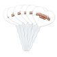 GRAPHICS & MORE Cupcake Picks Set of 6, Acrylic, California State University Dominguez Hills Secondary Logo