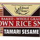 Edward & Sons Tamari Sesame Fat Free Snaps (12X3.5 Oz)