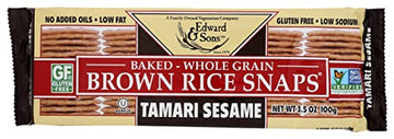 Edward & Sons Tamari Sesame Fat Free Snaps (12X3.5 Oz)