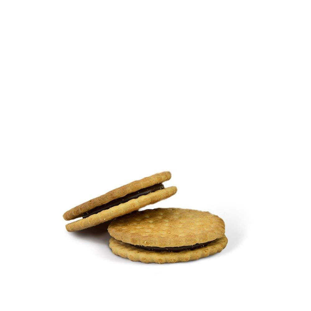 Gullon Sandwich Cookie Chocolate Cream, NO Sugar Added - 8.8 oz 250g (Pack of 3)