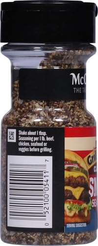 McCormick Grill Mates Classic Smash Seasoning, 2.85 oz (Pack of 2)