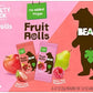 Bear Real Fruit Snack Rolls, Apple-Pear Strawberry & Apple-Pear Raspberry, Variety Pack, 48 Roll (24pk, 2 rolls per Pack)