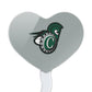 GRAPHICS & MORE Cupcake Picks Set of 6 - Acrylic Heart Decoration - Castleton University
