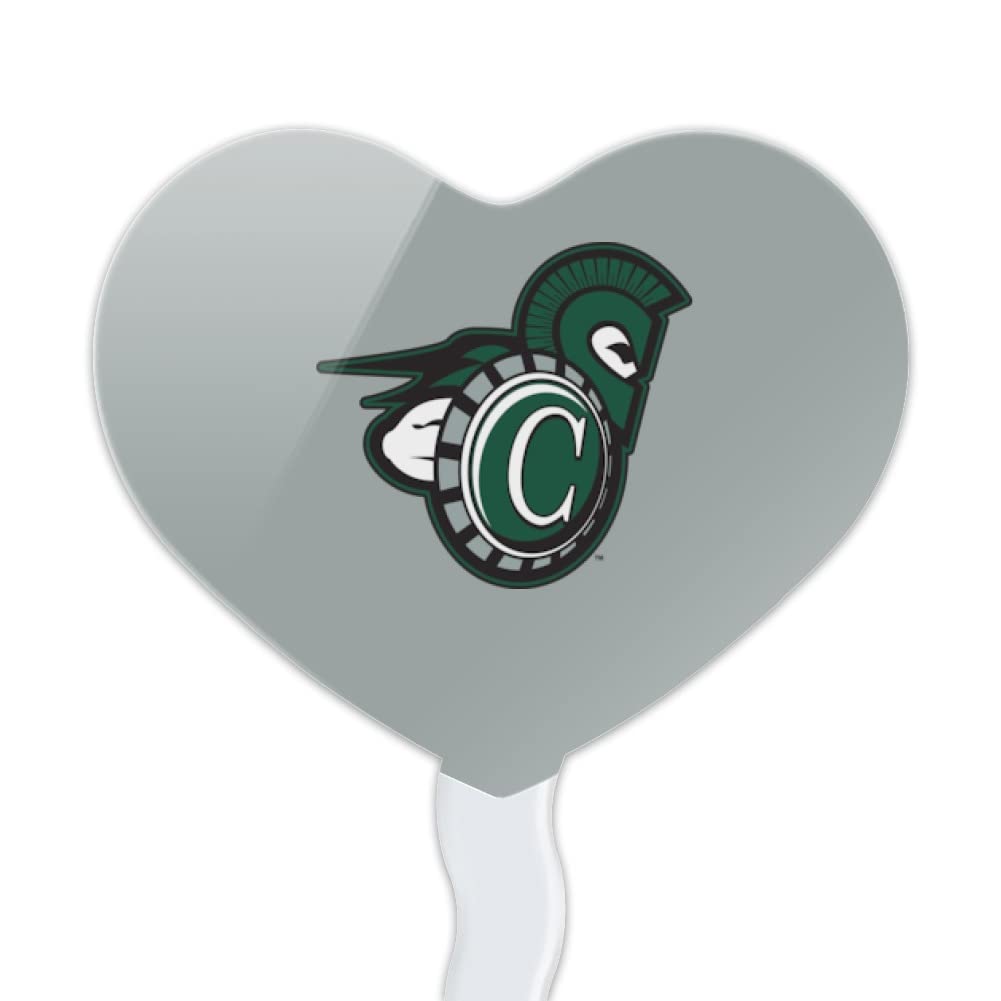 GRAPHICS & MORE Cupcake Picks Set of 6 - Acrylic Heart Decoration - Castleton University