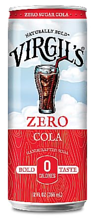 Virgil'S - Soda Zero Sugar Cola Can - Case Of 6-4/12 Fluid Ounces