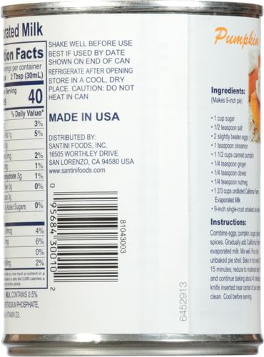 Santini Evaporated Milk