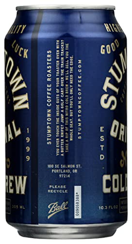 Stumptown Roasters Cold Brew Coffee Nitro Can, 10.3 oz
