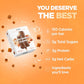 Keto Pint Zero Sugar Added Salted Caramel Almond Ice Cream Bars Keto Friendly, 3g Net Carbs 2.75 fl. oz., 4 count (Frozen)