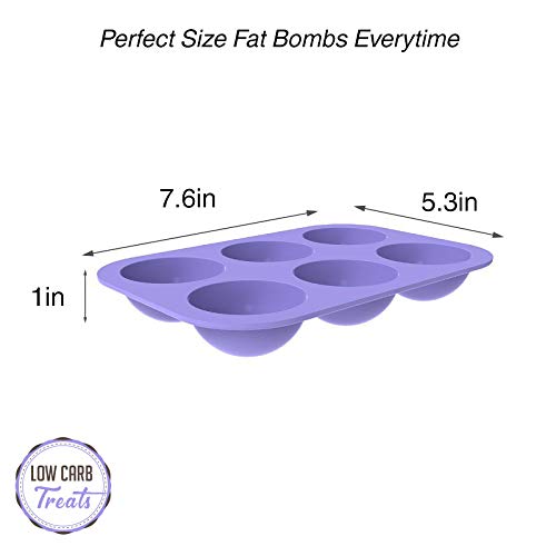 ATEASE Keto Fat   Snacks - 2 Pack Low Carb Dessert   - 4 Ketogenic Recipes - 7.6x5.3 in