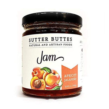 SUTTER BUTTES APRICOT JALAPENO JAM 11.25 OZ.