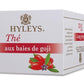 Hyleys Goji Berry Senna Green Tea - Natural Gentle Laxative for Constipation Relief - 25 Tea Bags