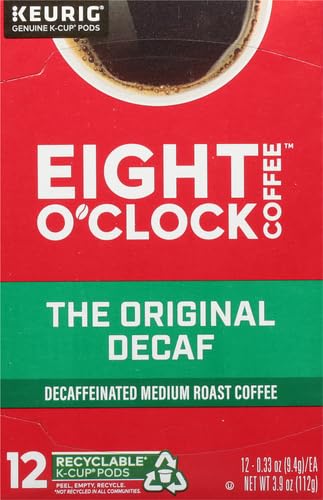 Eight O'Clock The Original Decaf Coffee, 12 Ct