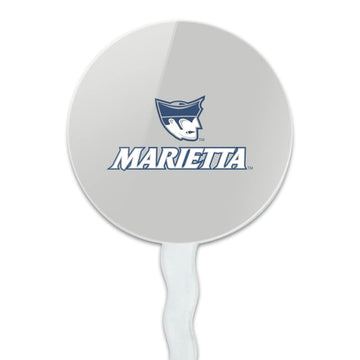 Marietta College Secondary Logo Cupcake Picks Toppers Decoration Set Of 6