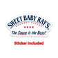 Sweet Baby Rays No Sugar Added Bbq Sauce - Original Flavor, 18.5 Oz. (Pack Of 3) - Delicious And Sweet Without The Added Sugar F