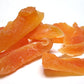 Natural Dried Cantaloupe Spears, 3 Lb Bag. No Sulfits. Low Sugar