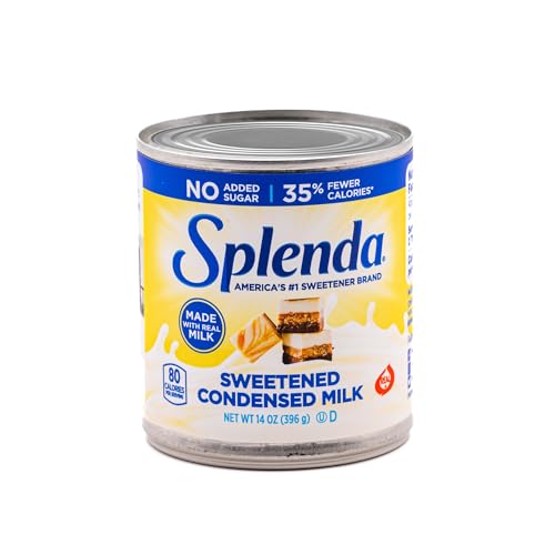 Splenda Reduced Calorie Sweetened Condensed Milk, No Sugar Added, 14 Ounce Can