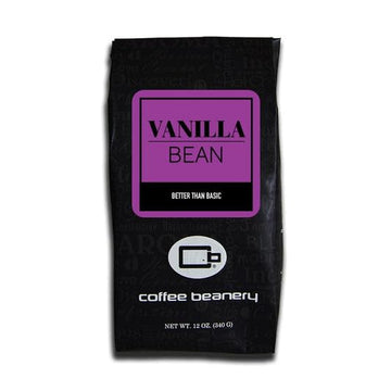 Vanilla Bean Flavored Coffee, Specialty Arabica Coffee, Medium Roast, 12 ounce, Automatic Drip (Ground)
