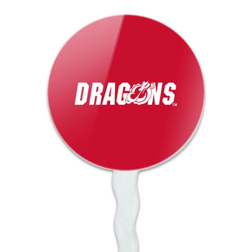 Minnesota State University Moorhead Secondary Logo Cupcake Picks Toppers Decoration Set Of 6