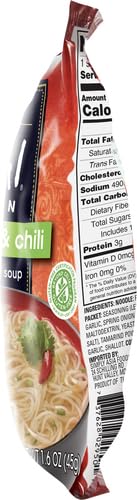Thai Kitchen Gluten Free Lemongrass & Chili Instant Rice Noodle Soup, 1.6 oz (Pack of 3)