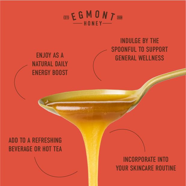 Egmont Honey Raw Manuka Honey Mgo 696+ Umf 18+ 8.8Oz(250G) Non-Gmo, Kosher, Recycled Plastic Jar, Traceable 100% Pure Authentic