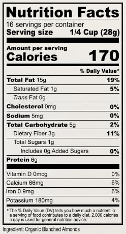 Anthony'S Organic Almond Flour, 1 Lb, Blanched, Gluten Free, Non Gmo, Keto Friendly, Extra Fine, Low Carb