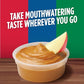 Jif To Go Creamy Peanut Butter, 8-1.5 Ounce Cups, Smooth And Creamy Texture, Snack Size Packs