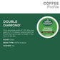 Green Mountain Coffee Roasters Double Diamond Coffee compact pieces, 48 Count for Keurig K-Cup Pod malt-inspired