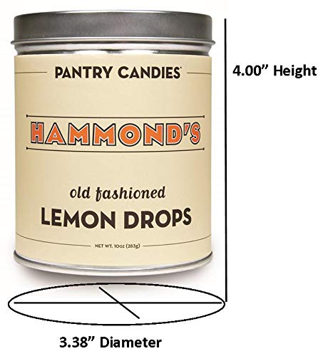 Hammonds Candies All Natural Lemon Drops