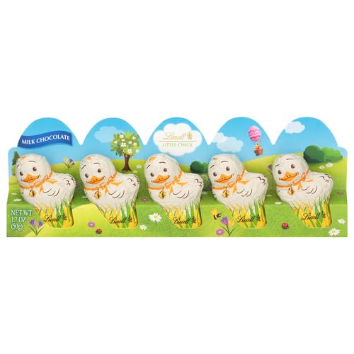 Lindt Little Chicks, Milk Chocolate, 5-Pack