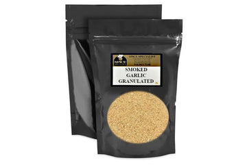 Smoked Granulated Garlic by Spice Specialist - Kosher - 1 lb. Bag - Perfect for Cooking and Seasoning