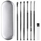 Ear Cleaning Kit,Safe Ear Wax Removal Tool,Earwax Removal Kit,Easy To Use,Painless Ear Pick,With Storage Box And Cleaning Brush 