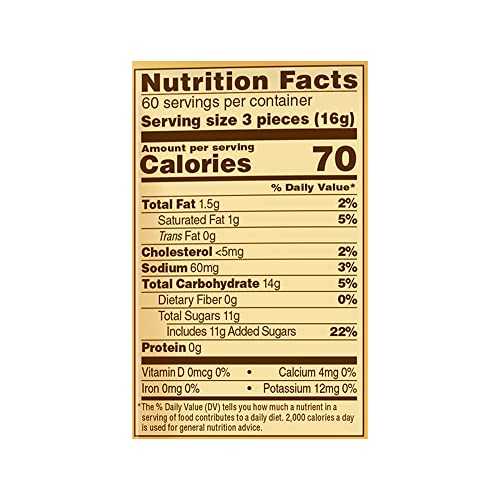 Werther'S Original Hard, 34.0-Ounce Bags (Pack Of 6)