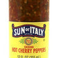 Sun Of Italy - Hot Cherry Peppers - Ground 12Oz