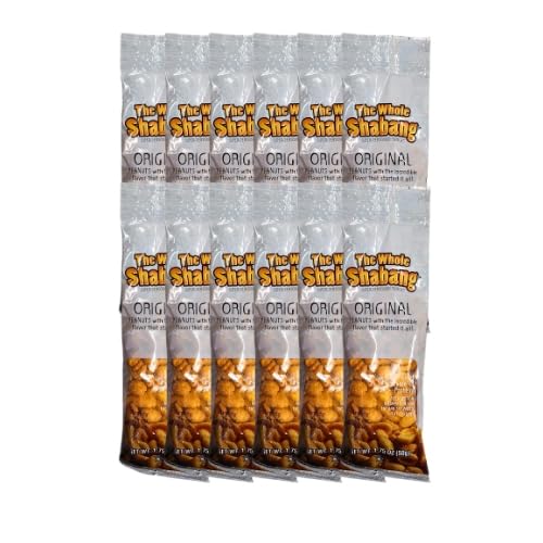 Generic The Whole Shabang Original Flavor Peanuts, 12 Pack, 1.75 oz Each, Model 12pkpeanuts12