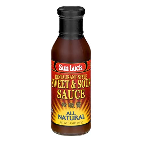 Sun Luck Sauce, Sweet and Sour, 14.5 Ounce (Pack of 6)