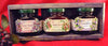 Jam & Jelly 3 different 5oz Jar Handcrafted Gift Crate, this Set is from Huckleberry Haven and features Chokecherry Jelly, Huckl