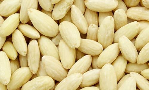 Mandelin Blanched Whole Almonds, 100% Almonds (1 lb), Non-GMO, Gluten Free, Vegan, Keto, Plant Based Diet Friendly, Kosher for P