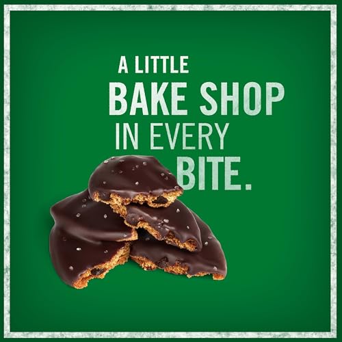 Tates Bake Shop Cookie Bark  Chocolate Chip Cookies with Dark Chocolate and Sea Salt  4-5 oz Bags