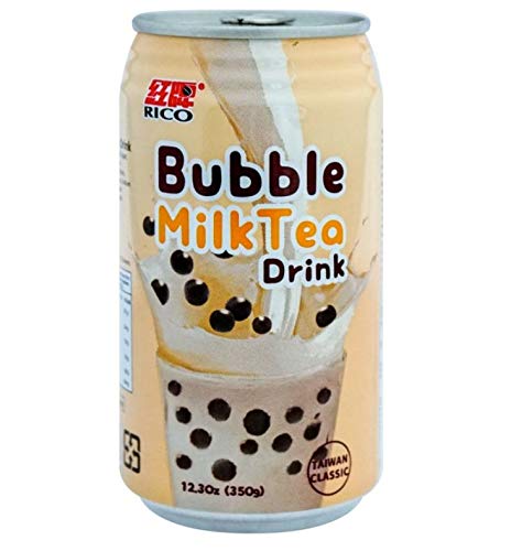 Taiwan Classic Bubble Milk Tea Drink 12.3 Oz (Original, 24 Count)