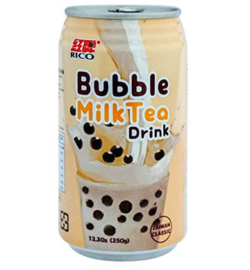 Taiwan Classic Bubble Milk Tea Drink 12.3 Oz (Original, 24 Count)